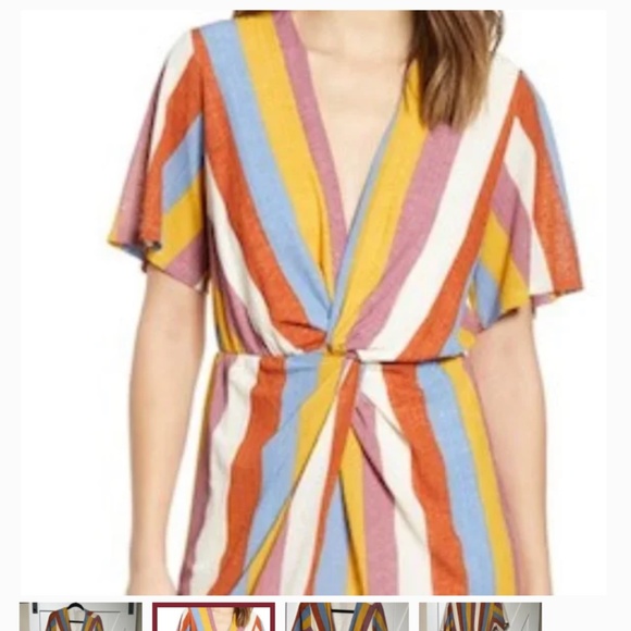 All in Favor Striped Dress - Picture 1 of 3